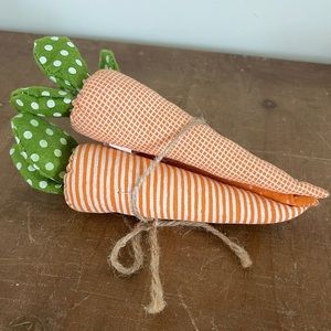 Fabric carrots